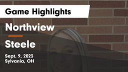 Northview  vs Steele  Game Highlights - Sept. 9, 2023