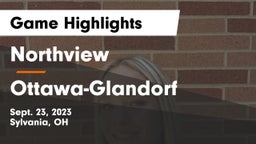 Northview  vs Ottawa-Glandorf  Game Highlights - Sept. 23, 2023