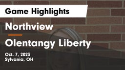 Northview  vs Olentangy Liberty  Game Highlights - Oct. 7, 2023