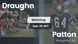 Matchup: Draughn vs. Patton  2017
