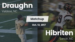 Matchup: Draughn vs. Hibriten  2017