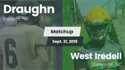 Matchup: Draughn vs. West Iredell  2018