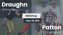 Matchup: Draughn vs. Patton  2018