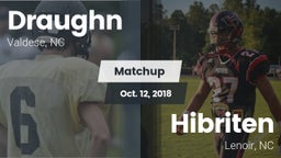 Matchup: Draughn vs. Hibriten  2018