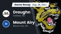 Recap: Draughn  vs. Mount Airy  2021
