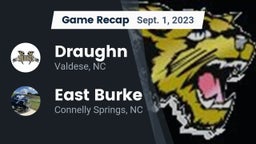 Recap: Draughn  vs. East Burke  2023