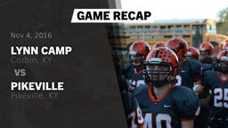 Recap: Lynn Camp  vs. Pikeville  2016