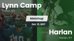 Matchup: Lynn Camp vs. Harlan  2017