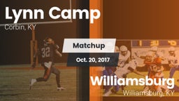 Matchup: Lynn Camp vs. Williamsburg   2017