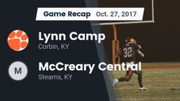 Recap: Lynn Camp  vs. McCreary Central  2017