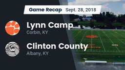 Recap: Lynn Camp  vs. Clinton County  2018