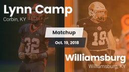 Matchup: Lynn Camp vs. Williamsburg   2018