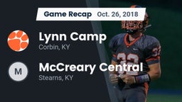 Recap: Lynn Camp  vs. McCreary Central  2018