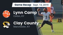 Recap: Lynn Camp  vs. Clay County  2019