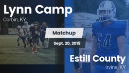 Matchup: Lynn Camp vs. Estill County  2019