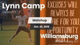 Matchup: Lynn Camp vs. Williamsburg   2019