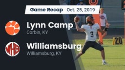 Recap: Lynn Camp  vs. Williamsburg   2019