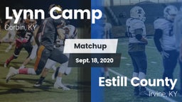 Matchup: Lynn Camp vs. Estill County  2020