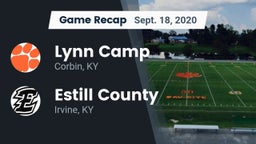 Recap: Lynn Camp  vs. Estill County  2020