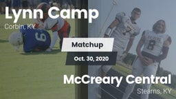 Matchup: Lynn Camp vs. McCreary Central  2020