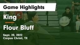 King  vs Flour Bluff  Game Highlights - Sept. 20, 2022