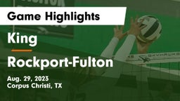 King  vs Rockport-Fulton  Game Highlights - Aug. 29, 2023