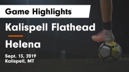 Kalispell Flathead  vs Helena  Game Highlights - Sept. 13, 2019