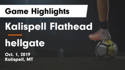 Kalispell Flathead  vs hellgate  Game Highlights - Oct. 1, 2019