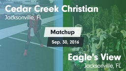 Matchup: Cedar Creek Christia vs. Eagle's View  2016