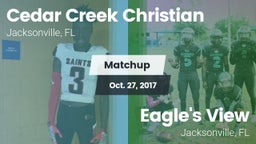 Matchup: Cedar Creek Christia vs. Eagle's View  2017