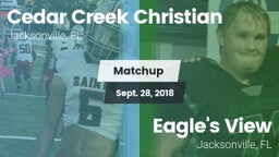 Matchup: Cedar Creek Christia vs. Eagle's View  2018