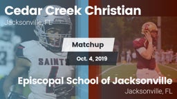 Matchup: Cedar Creek Christia vs. Episcopal School of Jacksonville 2019