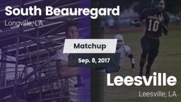 Matchup: South Beauregard vs. Leesville  2017