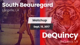 Matchup: South Beauregard vs. DeQuincy  2017