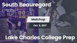 Matchup: South Beauregard vs. Lake Charles College Prep 2017