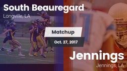 Matchup: South Beauregard vs. Jennings  2017