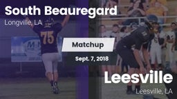 Matchup: South Beauregard vs. Leesville  2018
