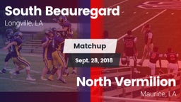 Matchup: South Beauregard vs. North Vermilion  2018