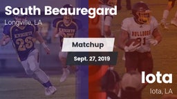 Matchup: South Beauregard vs. Iota  2019