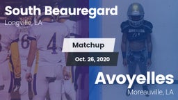Matchup: South Beauregard vs. Avoyelles  2020
