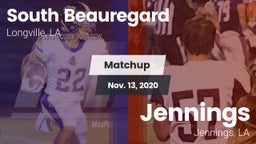 Matchup: South Beauregard vs. Jennings  2020