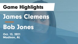 James Clemens  vs Bob Jones  Game Highlights - Oct. 13, 2021
