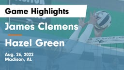James Clemens  vs Hazel Green  Game Highlights - Aug. 26, 2022