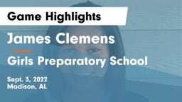 James Clemens  vs Girls Preparatory School Game Highlights - Sept. 3, 2022