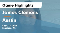 James Clemens  vs Austin  Game Highlights - Sept. 13, 2022