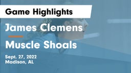 James Clemens  vs Muscle Shoals  Game Highlights - Sept. 27, 2022