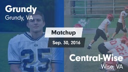 Matchup: Grundy vs. Central-Wise  2016