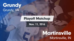 Matchup: Grundy vs. Martinsville  2016