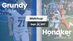Matchup: Grundy vs. Honaker  2017
