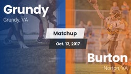 Matchup: Grundy vs. Burton  2017